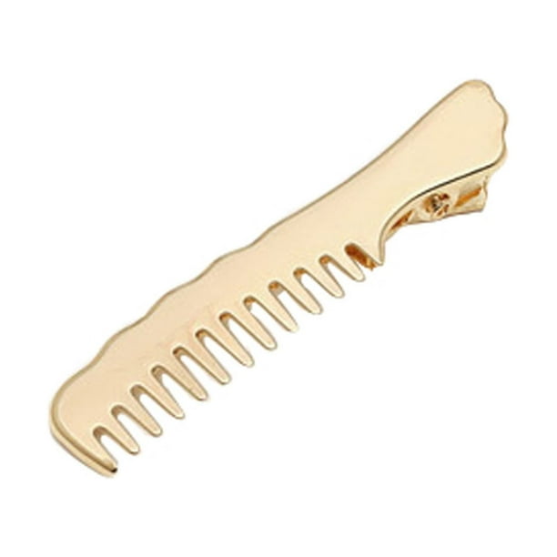 Pinzas para el cabello para mujeres, pinzas para peinar, pinzas para el cabello para niñas, horquilla de metal, peine, pinza lateral de moda, pinza pequeña antideslizante, accesorios para el cabello,