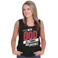 thumbnail image 4 of With God All Things Are Possible Tank Top T Shirts Men Women Brisco Brands S, 4 of 6