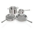 thumbnail image 1 of Juego de utensilios de cocina Ninja EverClad de acero inoxidable de 7 piezas, 1 of 9