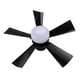 thumbnail image 1 of Luz del Ventilador de Techo, 3 Temperaturas de color, Brillo Ajustable, 3 Velocidades de Ventilador, 3 Temporizadores, Función de Memoria, Diseño Conveniente, Instalación, 1 of 7