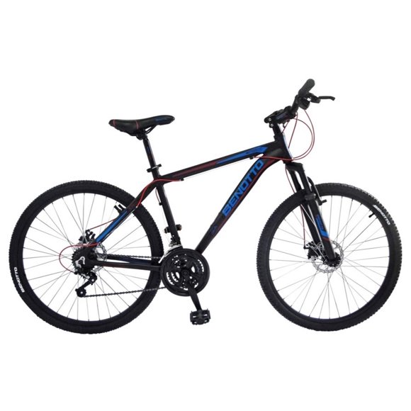 Bicicleta Benotto Mtb Fs-600 R27.5 21v Doble Disco Aluminio negro SM Benotto FS-600