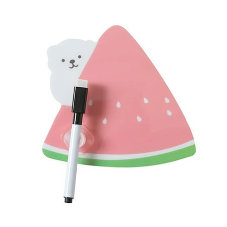 

Cartoon Refrigerator Magnet Sticker Whiteboard Message Board Paste with Mark Pen Home Decor New