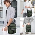 thumbnail image 3 of WITZMAN Crossbody Bags for Men Travel Shoulder Bag Lightweight Man Purse Small Casual Messenger Bag for Work Traveling (B699 Army Green), 3 of 9