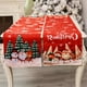 thumbnail image 5 of Billuyoard Navidad bandera Santa Claus camino de cubierta mantel decoración de Navidad ornamento no tejido comedor sala de estar Kits de decoración para fiestas Cuatro muñecas Billuyoard HA009478-01, 5 of 6