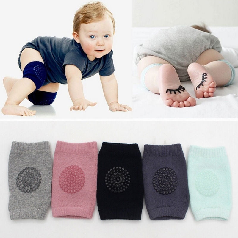 Kids Toddlers Infant Baby Safety Crawling Elbow Knee Pads Cushion Anti-Slip 