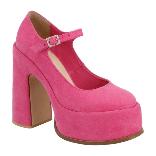 Zapatillas Mujer Miracol By Mama Lola Tacon Ancho rosa 23.5