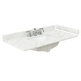 thumbnail image 3 of Elan TK 42" White Single Vanity & Giotto Quartz Top (3-Hole) & Black Trim, 3 of 5