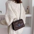 thumbnail image 3 of Bolso de hombro para mujer, tarjetero con cremallera, cartera, bandolera, Café Hugo embrague de hombro para mujer, 3 of 6