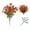 Orange, variant on Euaioeiu Artificial Silk Flowers Bouquet Spring Summer Home Decor Violet Lavender Floral Arrangements with Grass s for Wedding Centerpieces Party Table Decorations Wall Vase Display
