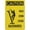 Warning Sign 3, variant on Caution Uv Radiation Hazard Protect Eyes And Skin Metal Sign 8"x12" Rust Free Aluminum - Indoor Outdoor Use for Fence Yard, UV Radiation Sign