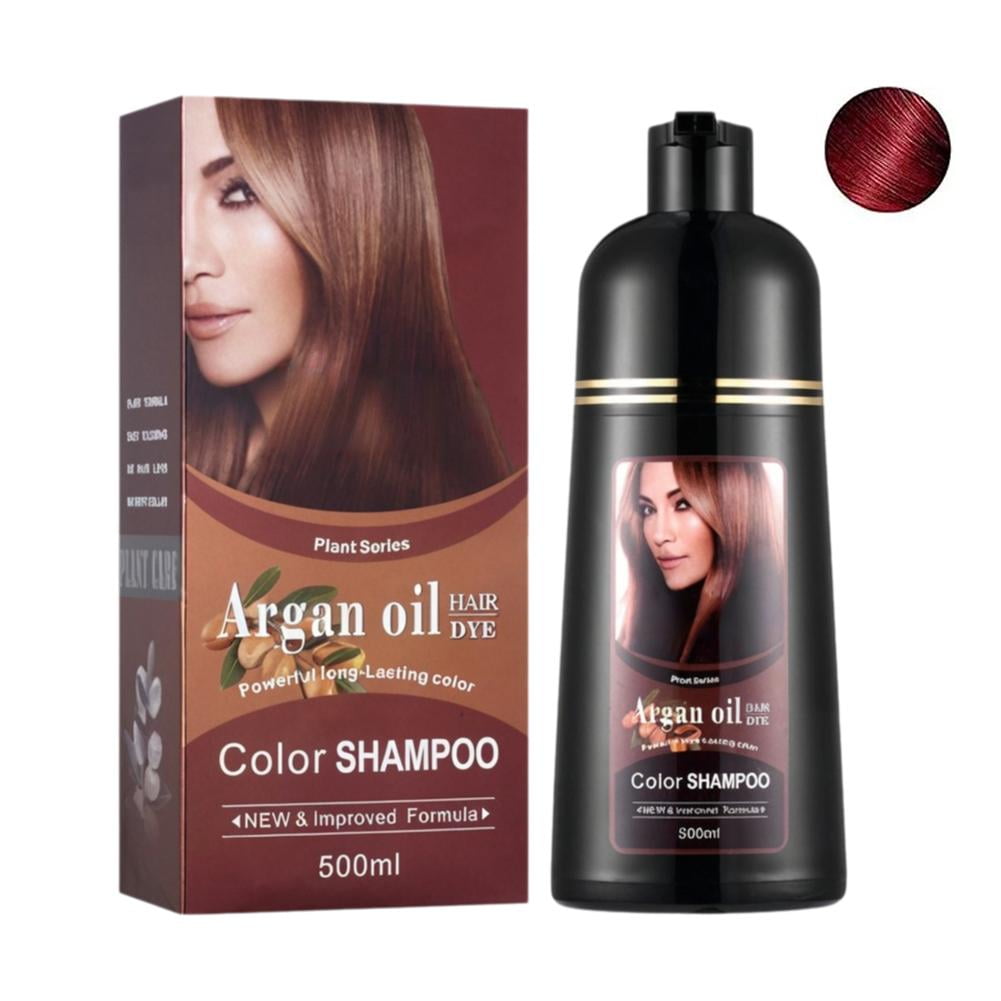 SGACAI Champú para teñir el cabello de forma natural, permanente e ...