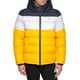 thumbnail image 1 of Chaqueta Tommy Hilfiger para hombre, con capucha, acolchada, medianoche, hielo y amarillo, 1 of 4