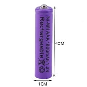 24pcs/lot, 20pcs/lot,24pcs+2 Charging Slot AAA 1800mAh 1.2V Ni-MH Battery