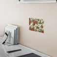 thumbnail image 5 of Yayeee Toggle Light Switch Wall Plate 3-Gang 6.37"x4.48" Decorative Outlet Cover, Retro Christmas Holly, 5 of 7