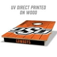 thumbnail image 4 of YouTheFan NCAA Oklahoma State Cowboys 2' x 3' Cornhole Game, 4 of 6
