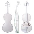 thumbnail image 3 of STARTIST 4/4 Solid Wood Violin, White Acoustic Violin Starter Kit for Beginner Student, 3 of 8