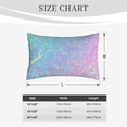 thumbnail image 6 of Bixox Fantasy Gradient Printed Pillow Protector,Super Soft Ideal for Home,Guests,Rentals - 16"x24", 6 of 8