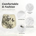 thumbnail image 6 of Picia Vintage Floral Pattern Women's 2 in 1 Athletic Running Shorts High Waisted Workout Casual Gym Sweat Shorts with Comfy Liner Zipper Pockets-XX-Large, 6 of 9
