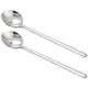 thumbnail image 1 of 2 Pieza Cucharada de Café Cuchara de Café de Acero Inoxidable 304 con Manejar Largo Juego Plata S, 1 of 5