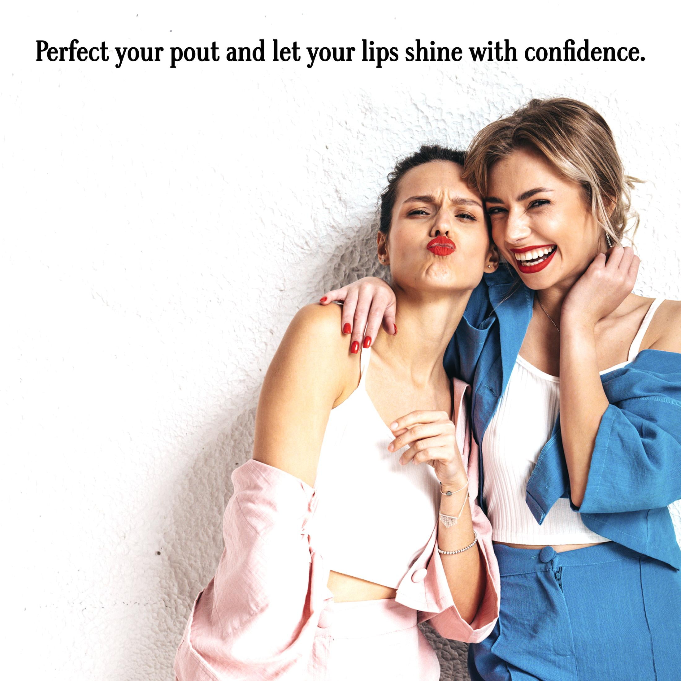 Gerard Cosmetics Kiss Assist Lip Plumper, Shiny Clear Plumping Lip Gloss