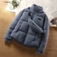 thumbnail image 2 of Parkas masculinas con bolsos 2023 Cortavientos térmico Chaquetas y abrigos de pana de invierno cálidos para hombre Chaqueta informal de invierno Ropa de abrigo, 2 of 4