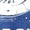 HEATHER ROYAL BLUE, variant on - Trekking Through the Snow - Women's Short Sleeve Graphic T-Shirt