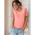 thumbnail image 4 of Top Tipo Túnica de Punto con Cuello Redondo y Aberturas para Mujer, Color Rosa, Talla L, 4 of 8