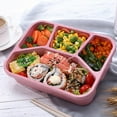 thumbnail image 7 of Conditiclusy 1000ml Portable 4 Grids Bento Box Lunch Holder Picnic Food Storage Container, 7 of 7
