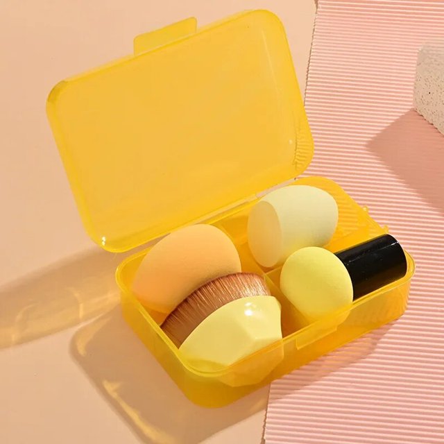 Juego de 55 brochas mágicas para base de maquillaje, brochas para maquillaje, brochas para polvos con forma de calabaza, brochas para maquillaje suaves