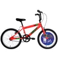 thumbnail image 1 of Bicicleta Next Tipo Cross Rodada 20, una velocidad Roja Frenos "V" con Cuerpo de Acero, Suspensión Rígida, 1 of 4