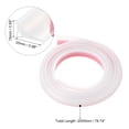 thumbnail image 2 of REGALWOVEN Collapsible Shower Barrier, Silicone Water Splash Guard Strips Self Adhesive Transparent 79 inch, 2 of 7