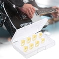thumbnail image 2 of 8x Púas de pulgar Púas de dedo Estilo de dedo Púa universal portátil Guitarra Dedo 6L 2M, 2 of 6