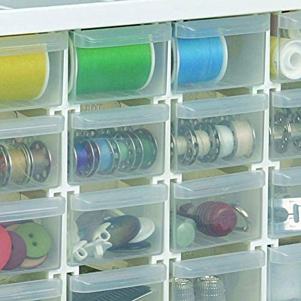 Store-In-Drawer Cabinets - Wall Mountable Storage Cabinet with 30 Drawers, Art & Craft Organizer