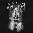 thumbnail image 2 of Dark Gothic Koko Ghost The Clown Unisex Plus Fleece Graphic Hoodie Brisco Brands 2X, 2 of 6