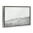 thumbnail image 4 of Stupell Industries Summer Wave Surfers Nautical & Beach Photography Gray Floater Framed Canvas Art Print Wall Art, 31 x 21, 4 of 10