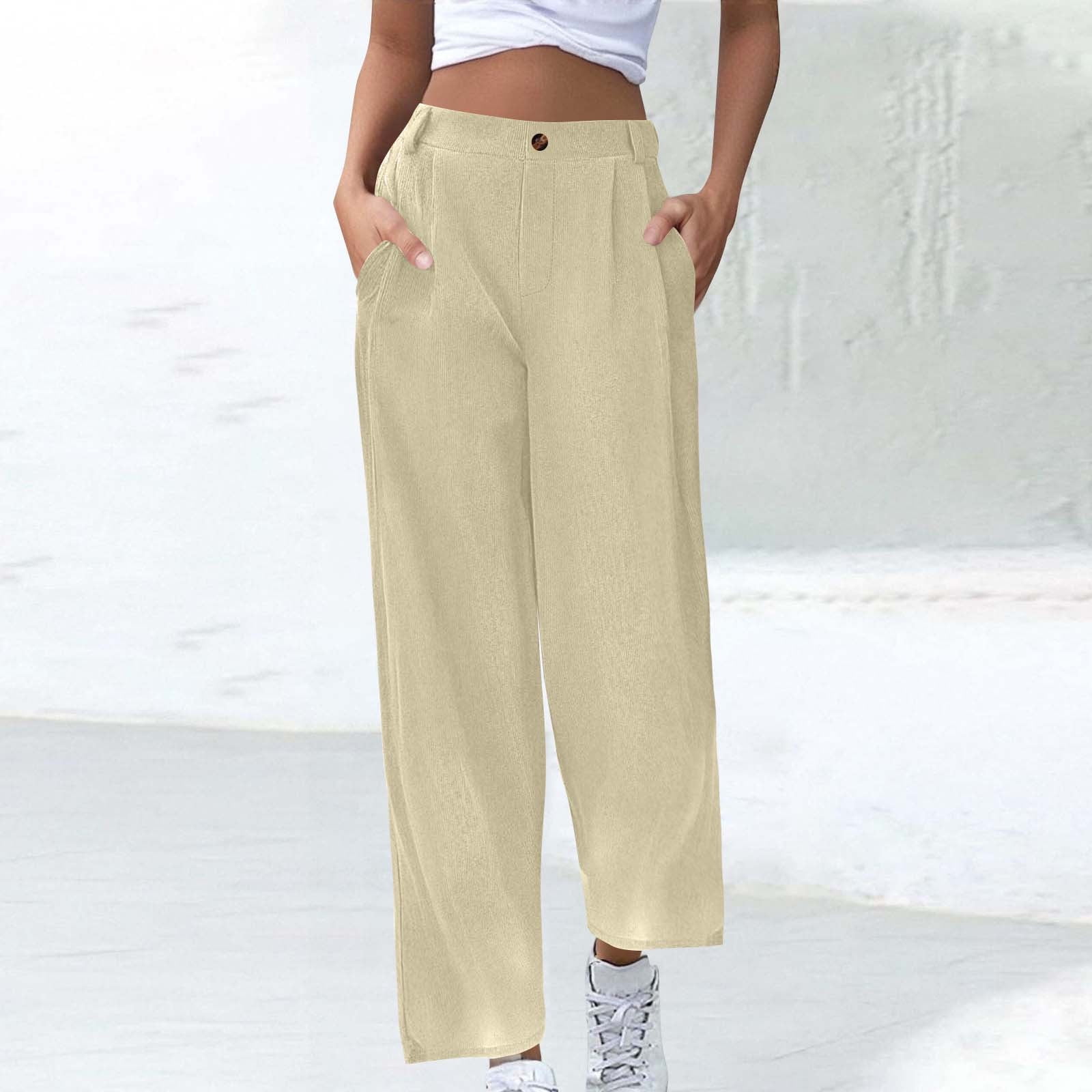 Pantalon Palazzo Décontracté Bohème Noir Grande Taille Pour Femme Avec Taille élastique Et Poches Latérales - Canada