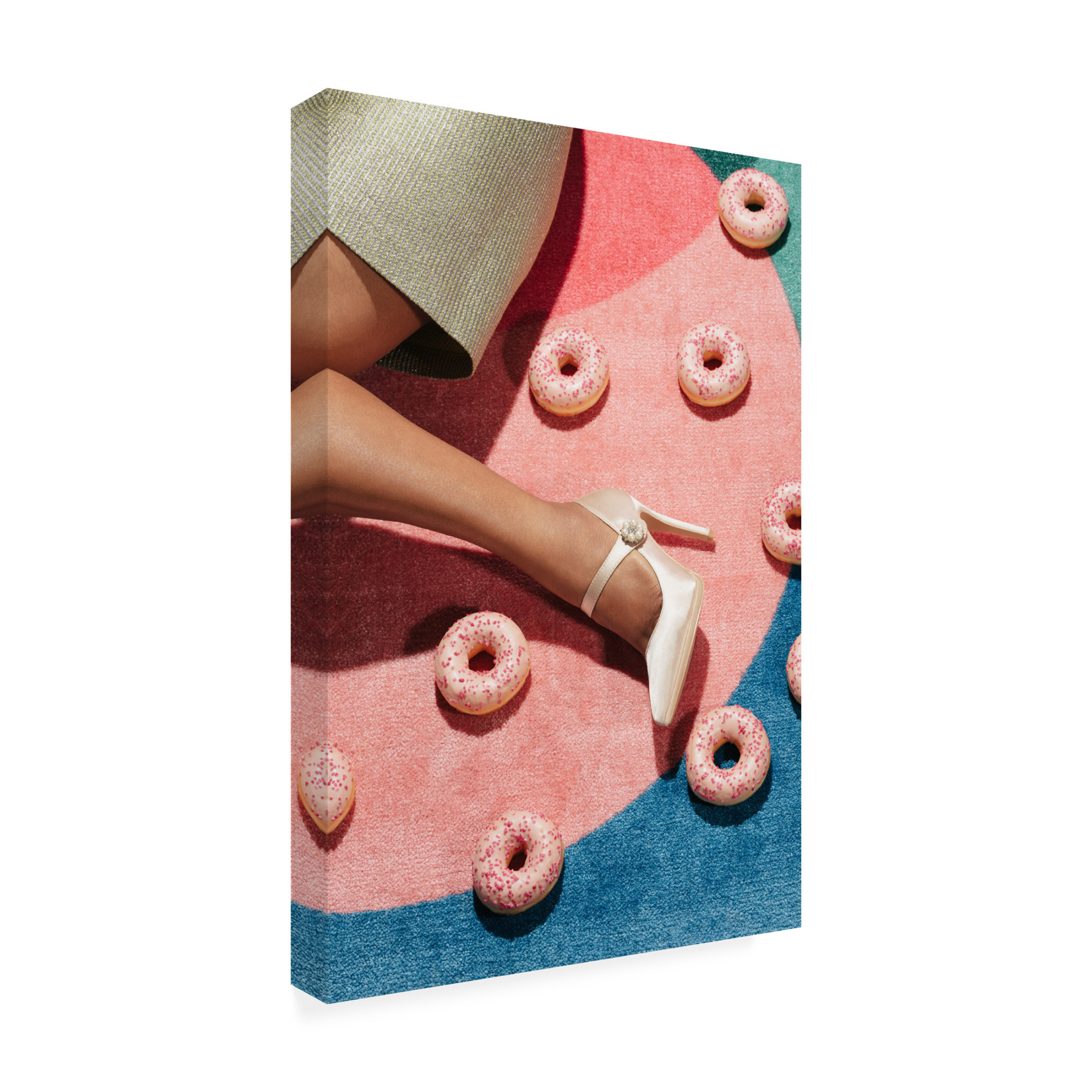Trademark Fine Art Pictufy Studio Pink Picnic 01 Canvas Wall Art