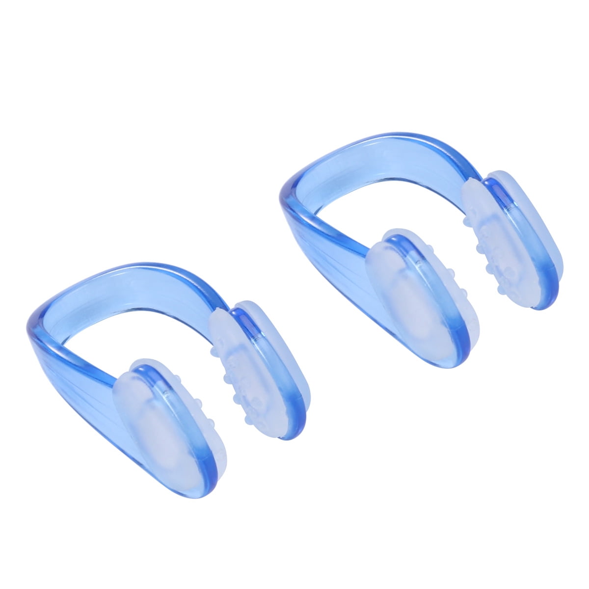 2pcs Swimming Nose Clip Nose Protection Swimming Accessory for  Adult (Blue)