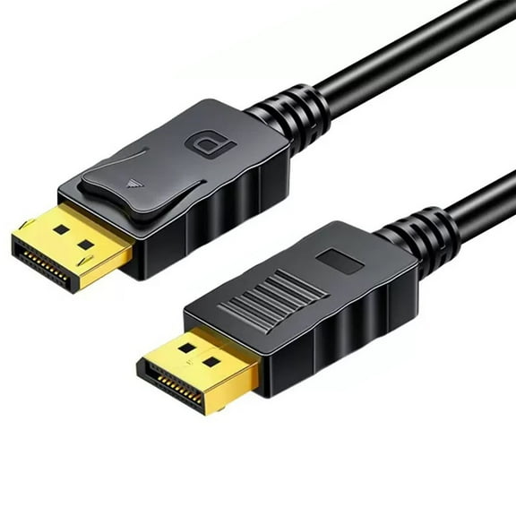4K DisplayPort to DisplayPort Cable, 6 Feet, Gold-Plated High Speed DP to DP Cable 1.4 (4K@60Hz, 2K@144Hz) for Computer, Desktop, Laptop, PC, Monitor, Projector & More