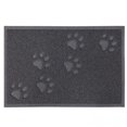thumbnail image 1 of 2 alfombrillas para caja de arena para gatos (12" x 16", gris) para piso, alfombrilla para atrapar arena, parte trasera antideslizante, control de dispersión, fácil de limpiar, resistente al, 1 of 5