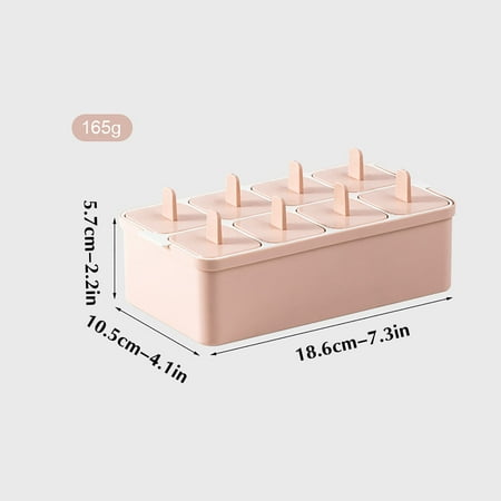 

Moocorvic Popsicle Stick Popsicle Holders for Kids Popsicle Molds 8 Hole Homemade Popsicle Molds Shapes Ice Popsicle BPA Free Clearance