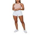 thumbnail image 4 of PENGXIANG Femmes Solide Couleur Réservoir Tout-Match Slim Élégant Sans Manches Crop Top, 4 of 7