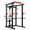 Basic Multi-Functional (Fixed Rack, No Bench), variant on LuckyNote Multi-functional Power Cage 1000Lbs Capacity, Home Squat Rack with Pullup Bar, 200Lbs Bumper Plates & 7FT Olympic Bar, Black+Red
