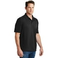 thumbnail image 4 of Sport-Tek Dri Mesh Pro Polo-4XL (Black), 4 of 6