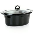 thumbnail image 5 of Better Chef 3 Quart Oval Slow Cooker with Removable Stoneware Crock in Black, 5 of 5
