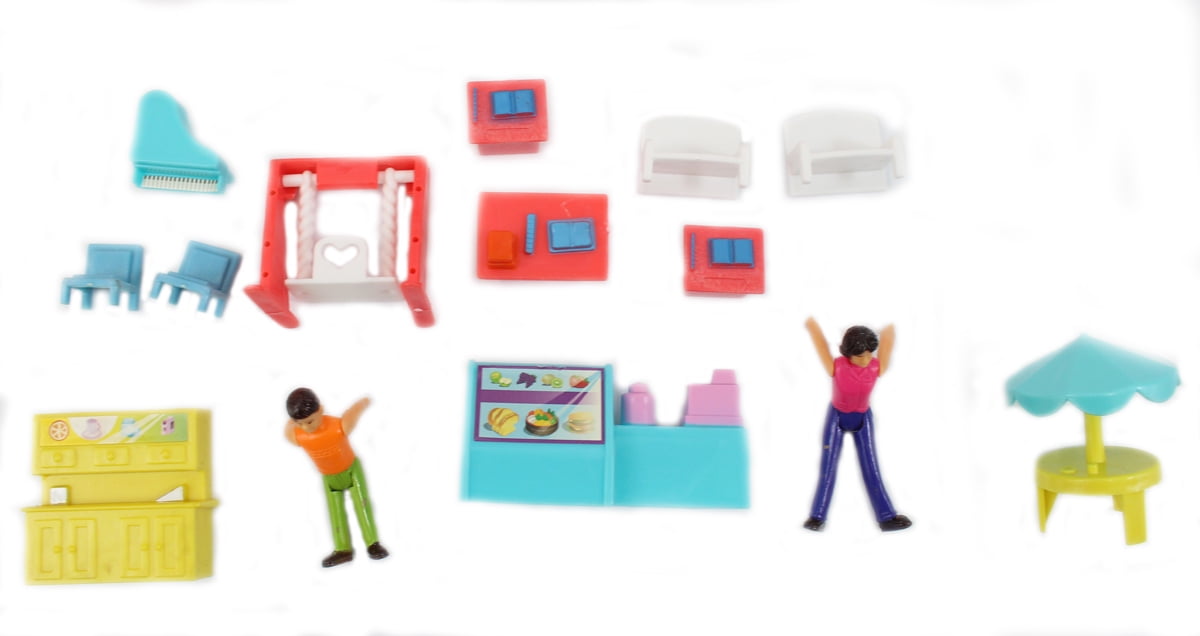 PlayWorld Pretty in Pink Toy Doll House Playset