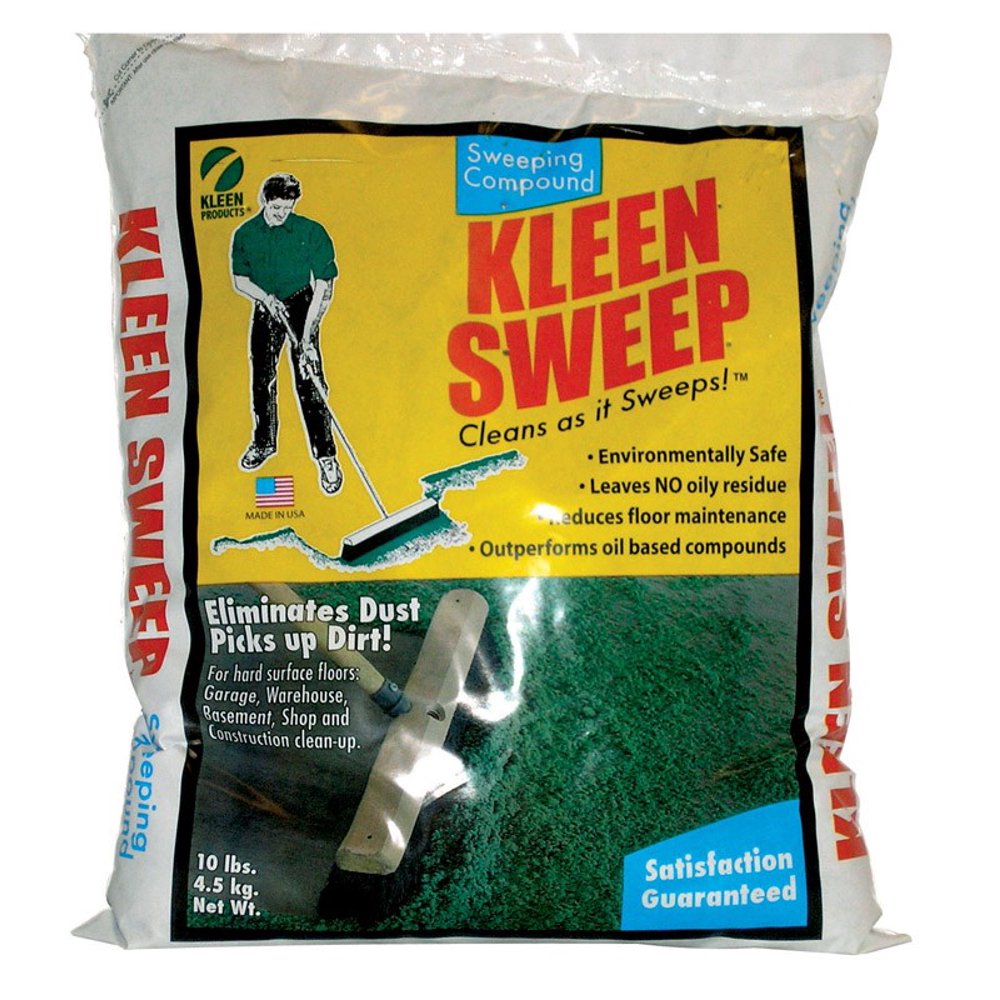 Kleen Sweep+ Sweeping Compound Bagged 10 Lb.