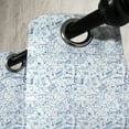 thumbnail image 3 of Ambesonne Science Grommet Curtain, Physics Themed Drawing, 50" x 84", Blue Pale Blue, 3 of 6