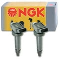 thumbnail image 3 of 2 pc NGK 48926 Ignition Coils for 00320 1415154Y 178-8339 2505-309976 320 36-8110 673-1308 90919-02248 90919-02260 90919-A2001 90919-A2006 90919-C2006 90919-T2005 90919-T2008 921-2056 D511C E364 E995, 3 of 3