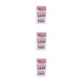 thumbnail image 2 of maskred 1 Set French Tip Press on Nails Gradient Extension Fingernails Tips Removable Fashion Wraps Full Cover DIY Manicure Kit Type 17 2g glue,24Pcs jelly 3Set, 2 of 6